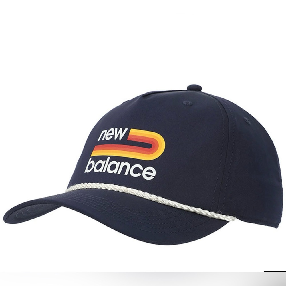 New Balance Logo Grandpa Navy Blue Hat NWT